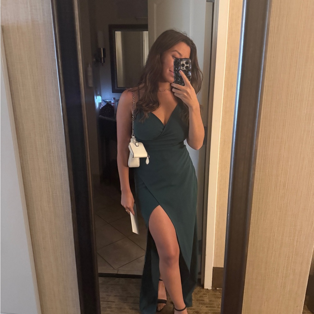 Windsor Teal Maxi Dress